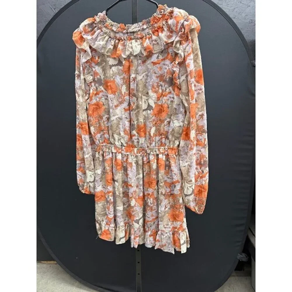 Anthropologie Current Air Ruffle Layered Mini Dress - Picture 5 of 5